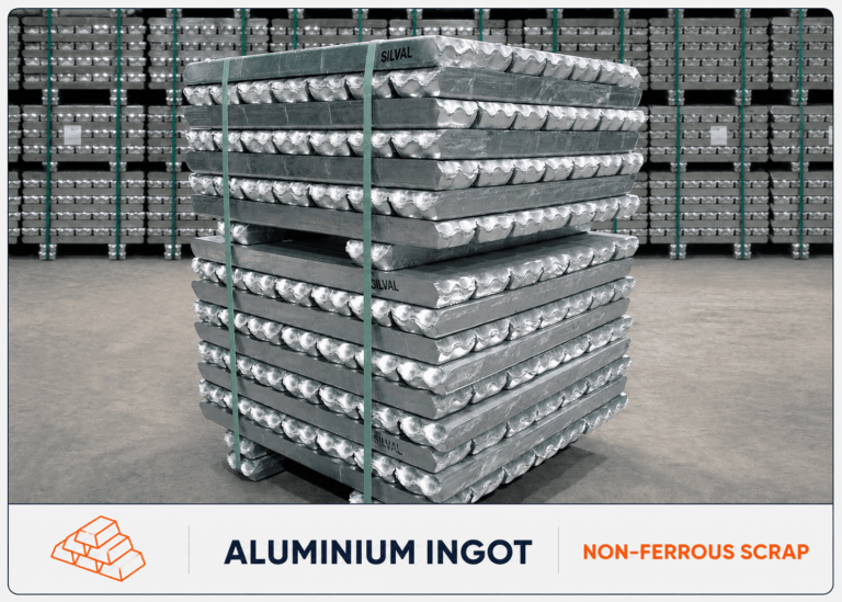 Aluminium Ingot - Aluminium Prime - Non-Ferrous Scrap