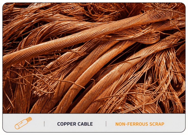 Copper Cable - Copper Scrap - Non-Ferrous Scrap