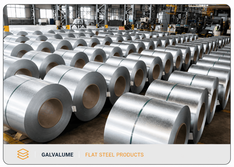 Galvalume - Coated Flat Steel