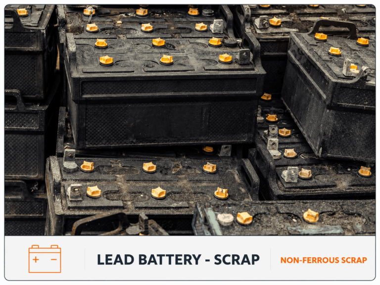 Lead Battery - Prime Scrap - Non-Ferrous Scrap