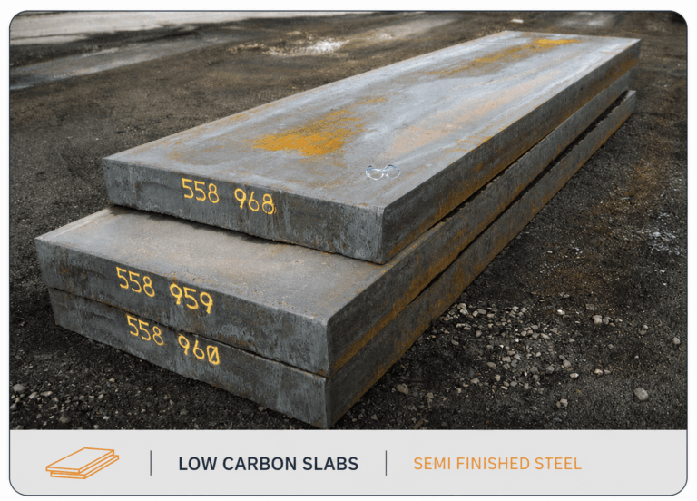 Low Carbon Slabs - Semi Finished Steel
