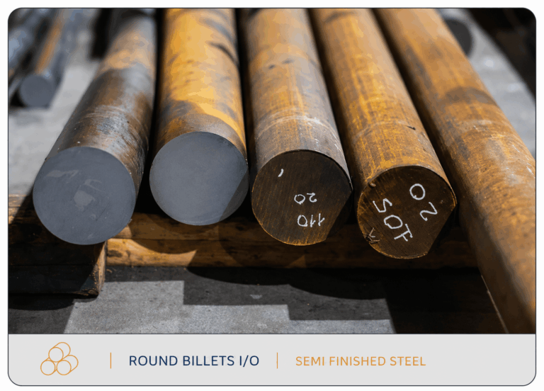 Round Billets I/O - Semi Finished Steel
