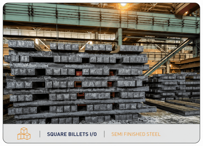 Square Billets I/O - Semi Finished Steel