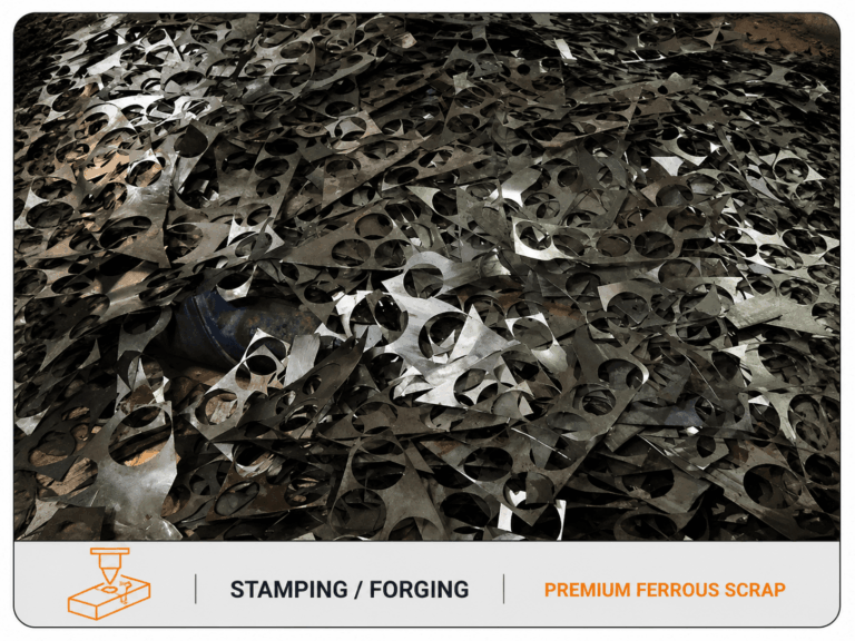Stamping & Forging - Premium Ferrous Scrap