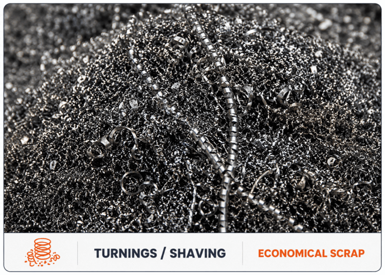 Turnings & Shaving - Economical Ferrous Scrap