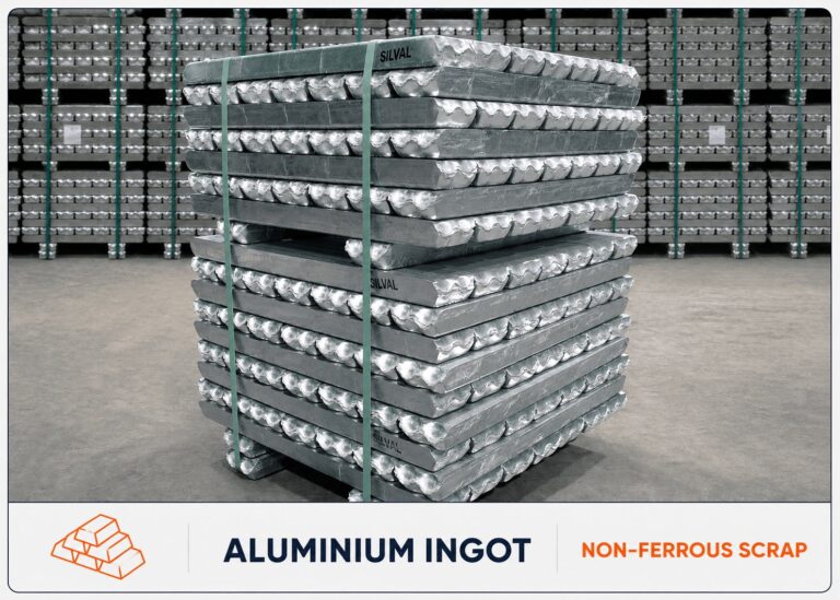 Aluminium Ingot - Aluminium Prime - Non-Ferrous Scrap