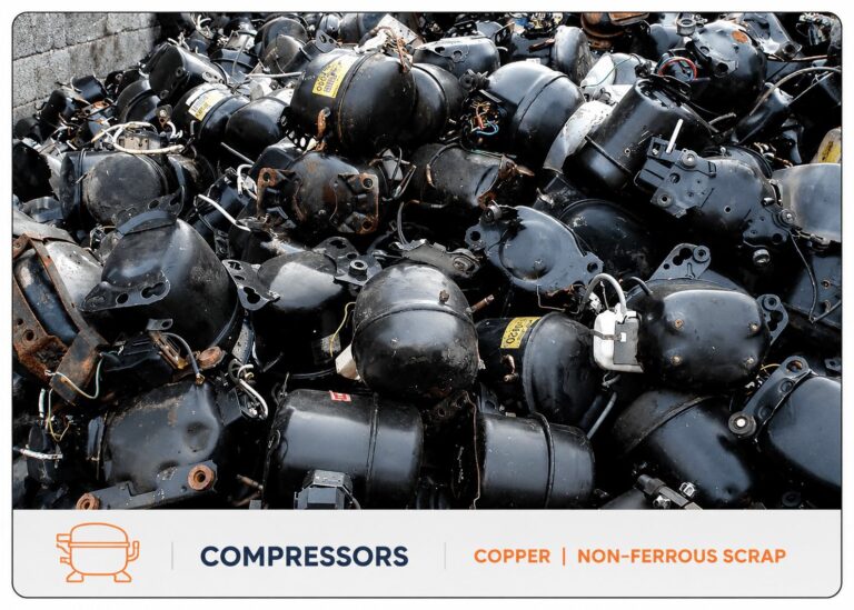 Compressors - Copper Scrap - Non-Ferrous Scrap