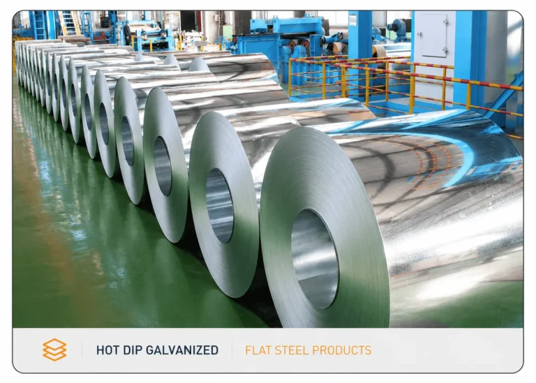 Hot Dip Galvanized - Coated Flat Steel
