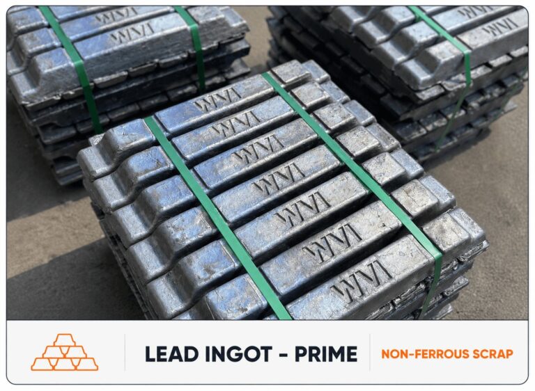 Lead Ingot - Prime Scrap - Non-Ferrous Scrap