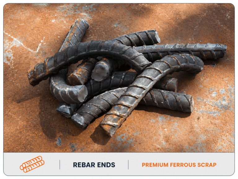 Rebar Ends - Premium Ferrous Scrap
