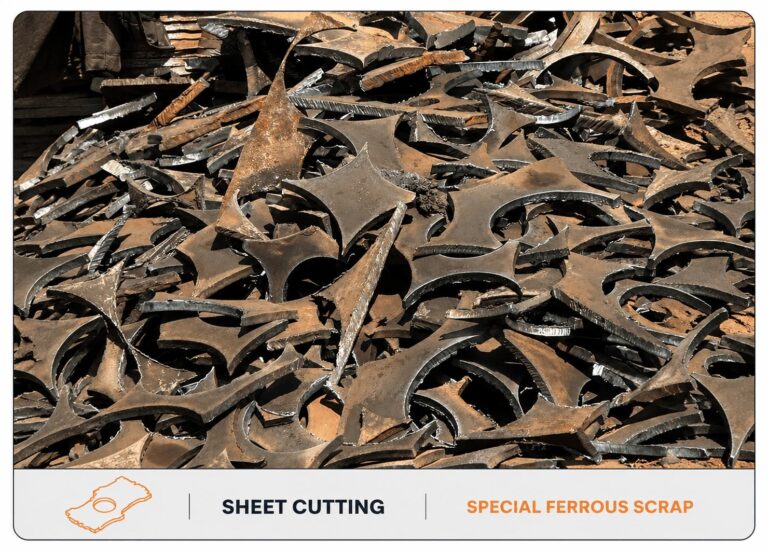 Sheet Cutting - Special Ferrous Scrap