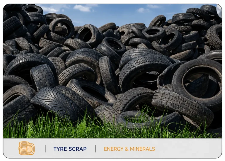 Tyre Scrap - Energy & Minerals