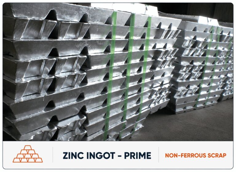 Zinc Ingot - Prime Scrap - Non-Ferrous Scrap